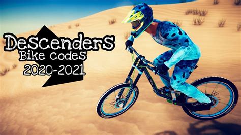 Descenders Bike Codes 2021